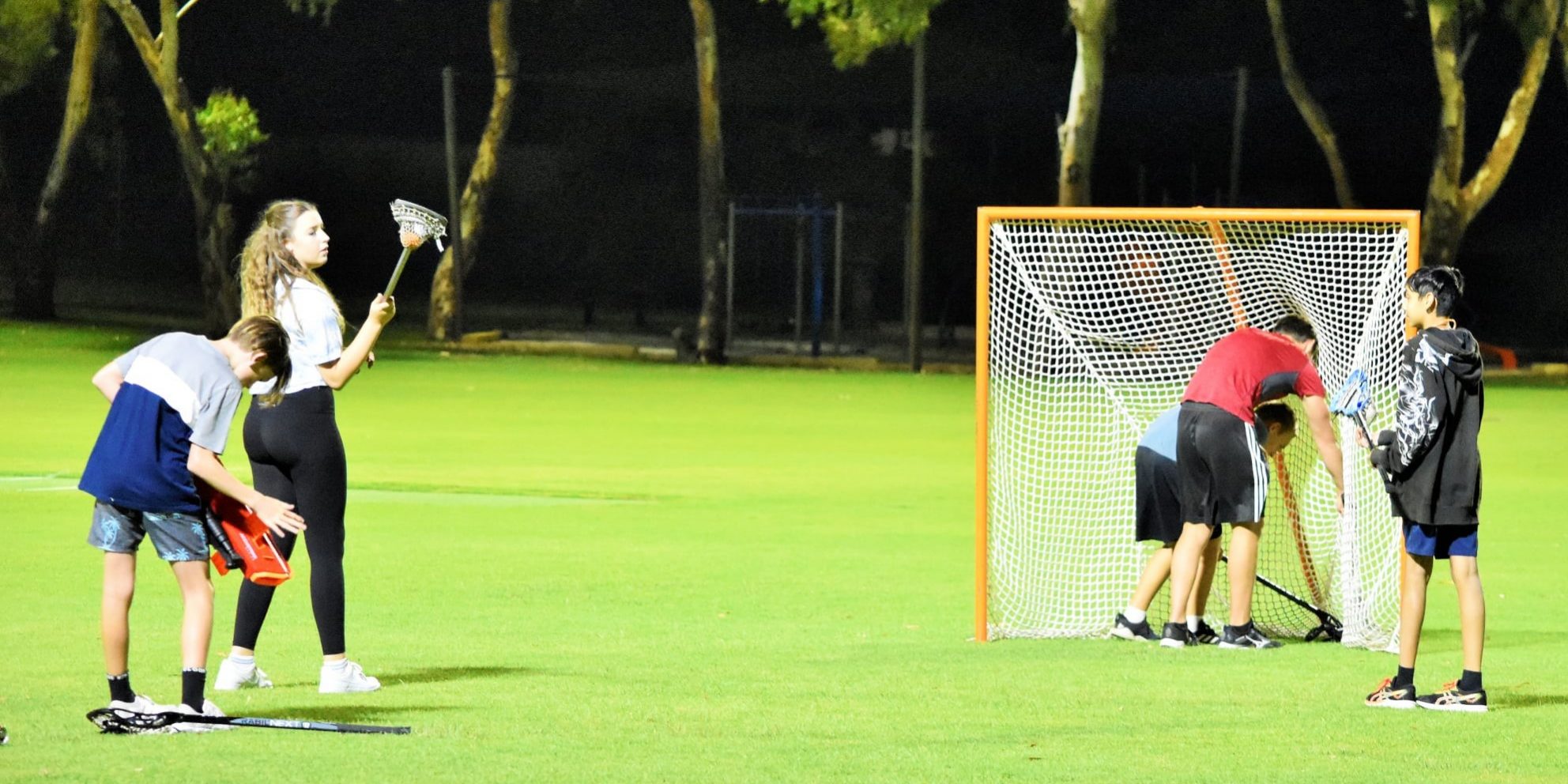 New Sporting Lights at Goodchild Reserve Phoenix Lacrosse Club